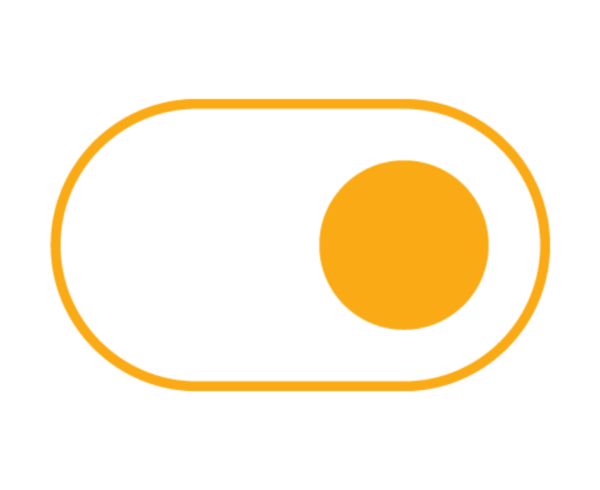 Geel icoon medicore switch